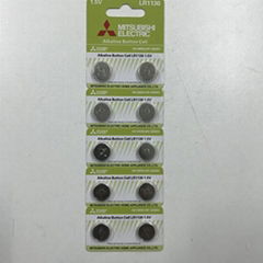 Mitsubishi LR1130 button cell battery AG10 battery watch battery 389 battery