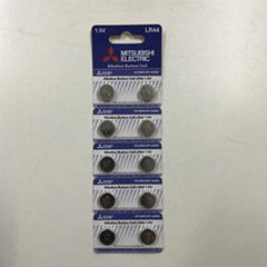 Mitsubishi LR44 button cell battery AG13 battery watch battery 357 battery