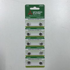 Mitsubishi LR626 button cell battery AG4 battery watch battery 377 battery