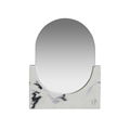 Cosmetic Makeup Stand for Bathroom, Dresser with Dual Magnification 