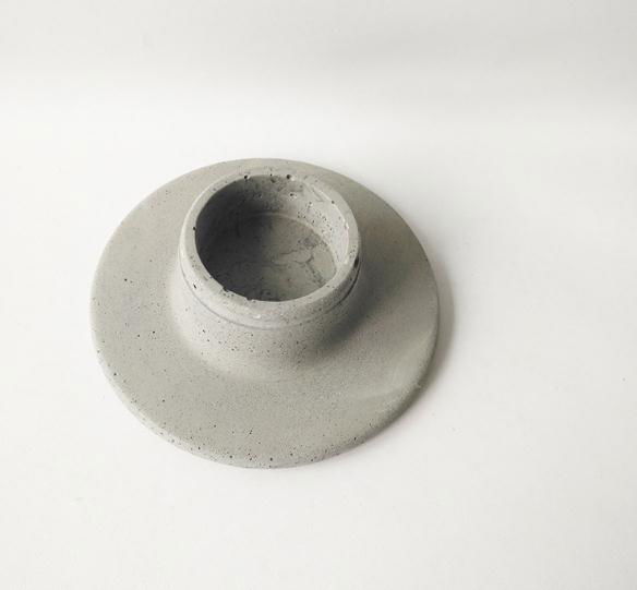 concrete cylinder candle holder made in china 3