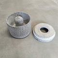 Manufacturers wholesale custom gray terrazzo ashtray 