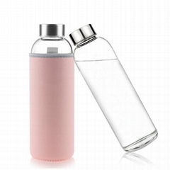 16oz Glass Water Bottle