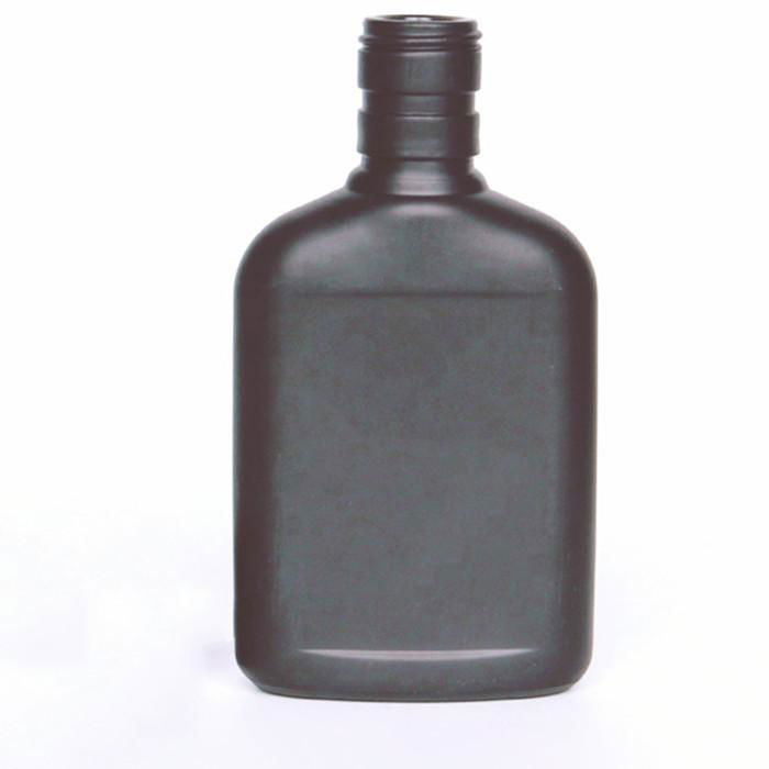 Glass Matte Black Coffee Bottle