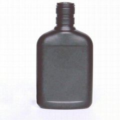 Glass Matte Black Coffee Bottle