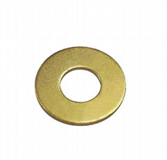 custom brass stamping thin flat washer