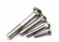  Carriage Bolt / Round head square neck bolts (ASME/ANSI B 18.5, ISO 8677, DIN 6