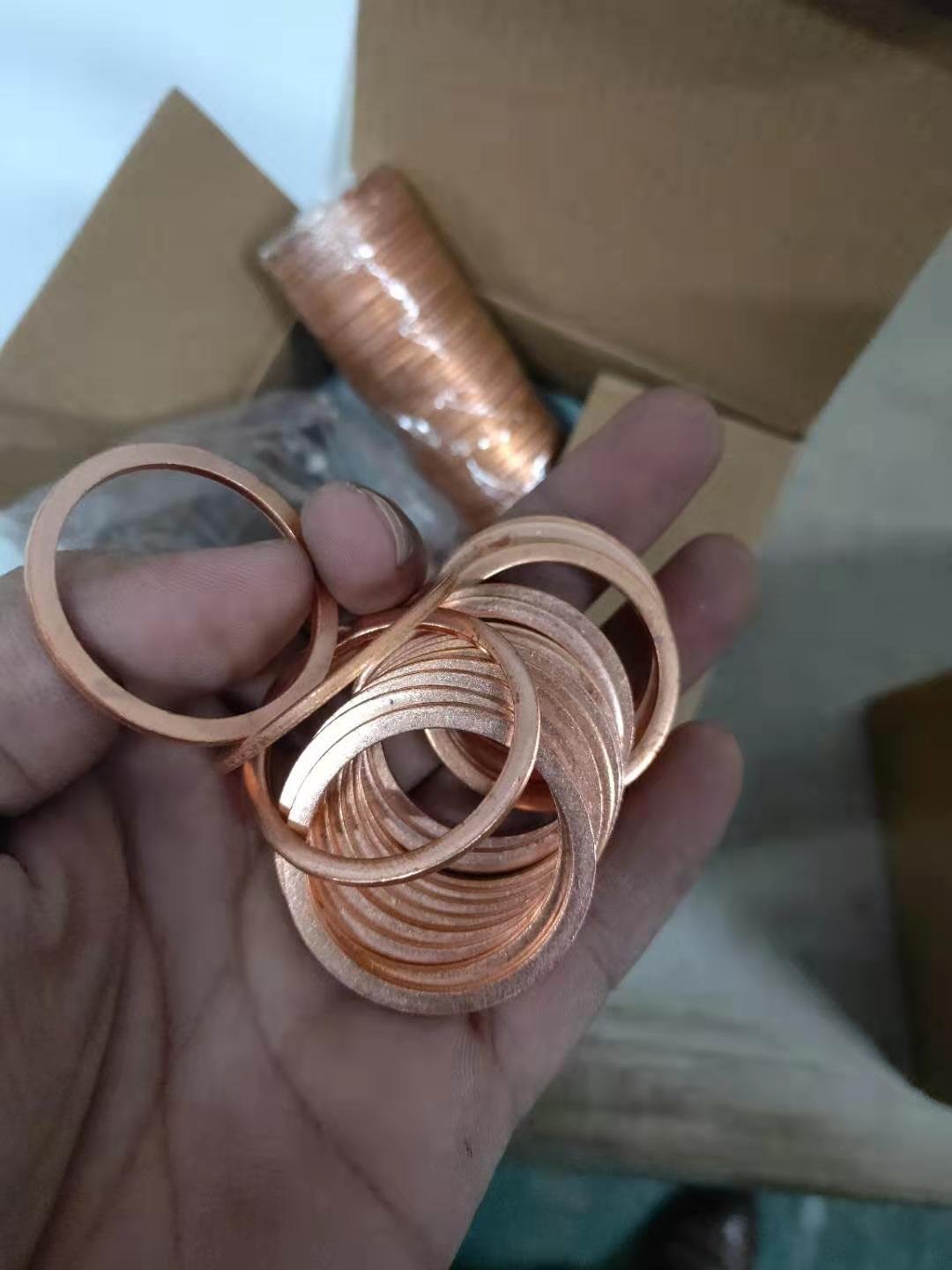  SEALING COPPER RING  DIN 7603A 3
