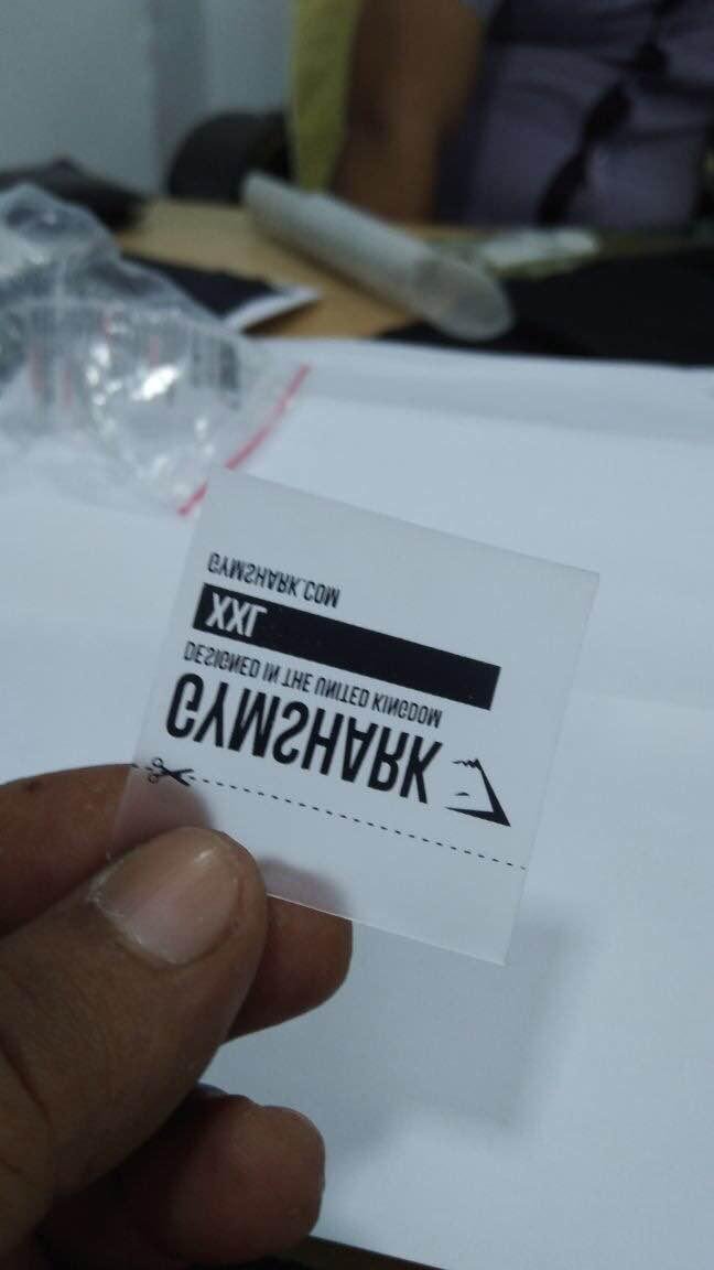0.15MM 85A TPU printted film for garment label 3