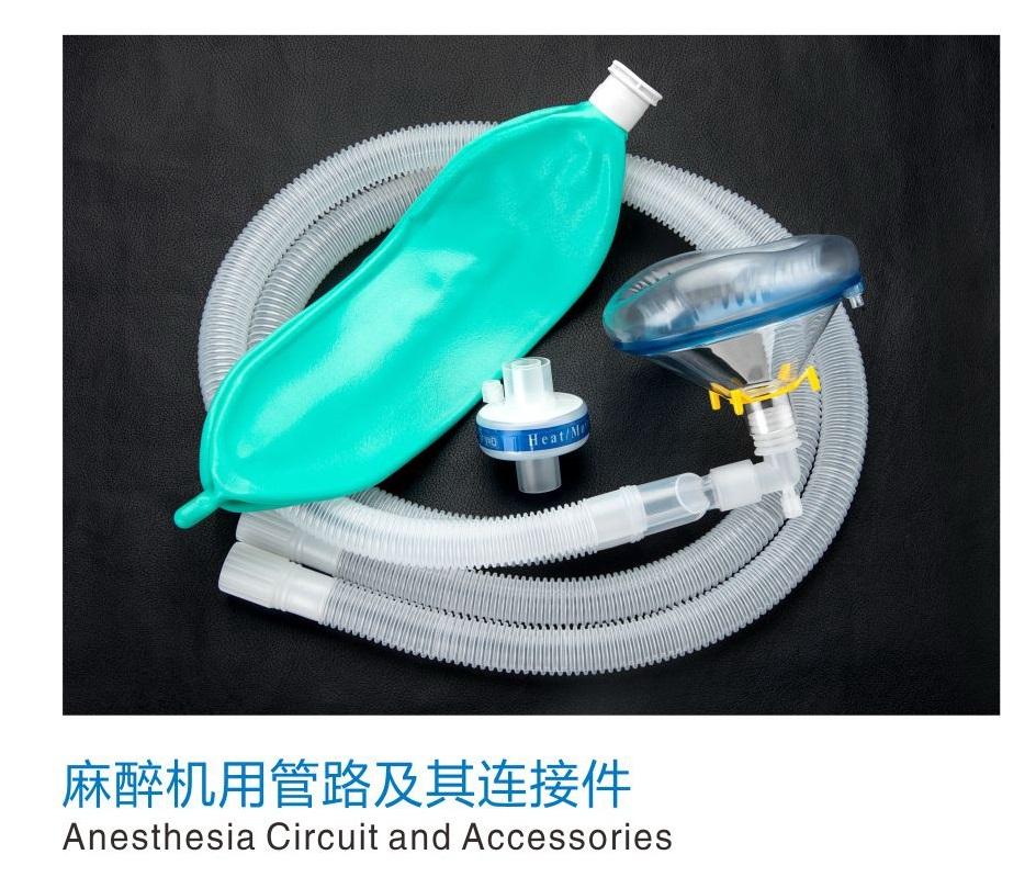 麻醉機用管路及其連接件