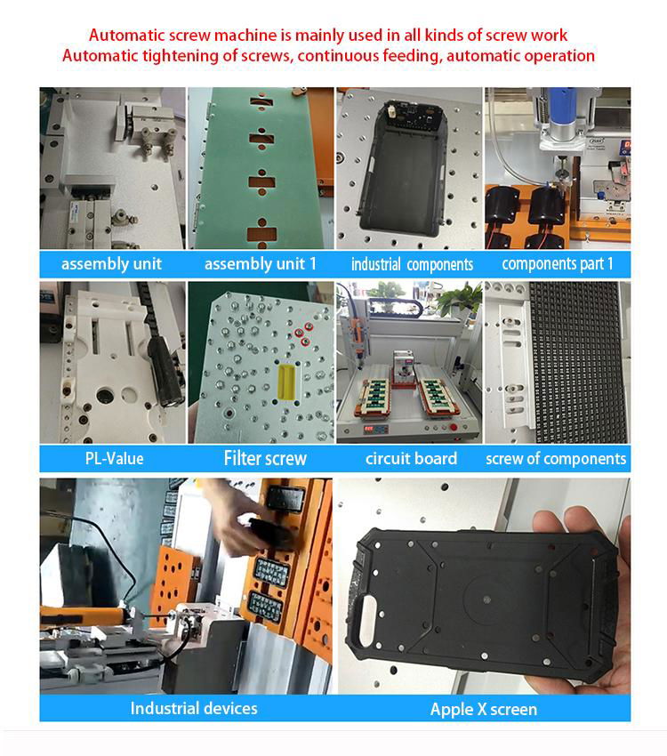 Special screw locking machine for LED panel light 3