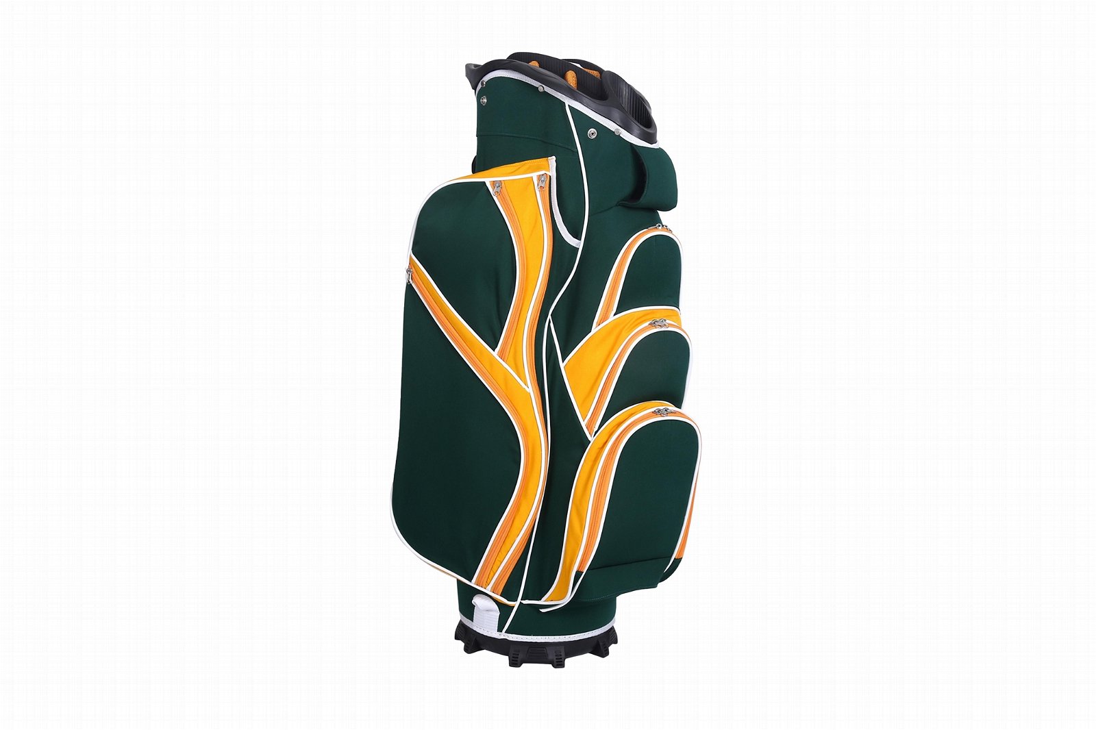 14 Way golf cart bag with top divider handle  4