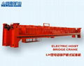Double beam crane with fully automatic electric hoist 1/2/3/5/10/16/20/32 tons