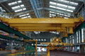 25 ton electromagnetic bridge type rotary telescopic beam crane
