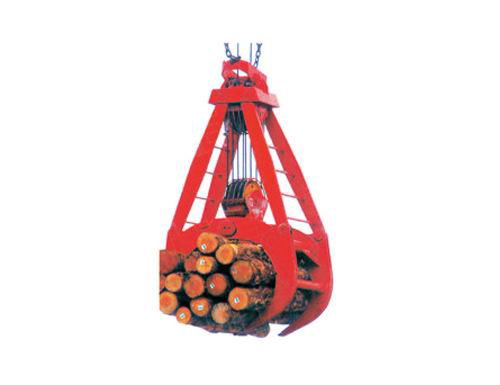 Timber grab crane in henan kuangshan 3