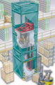Electric hoist for cargo elevator