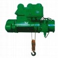 Dust-type explosion-proof electric hoist for forest products