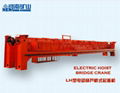 Type LH 3-ton electric hoist double beam crane lh3t-10.5/11.5/12.5/13.5 M