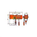 Fixed electric hoist 2T electric hoist henan kuang shan