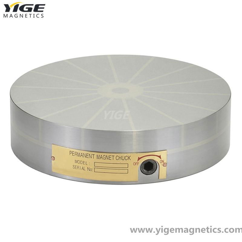 Radial Pole Round Permanent Magnetic Chuck