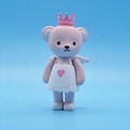 Factory direct cute queen bear cook action figure toy for girls