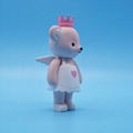 Factory direct cute queen bear cook action figure toy for girls