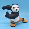 Factory direct Resin the Kung Fu panda's character image cartoon action figures