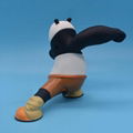 Factory direct Resin the Kung Fu panda's character image cartoon action figures 3