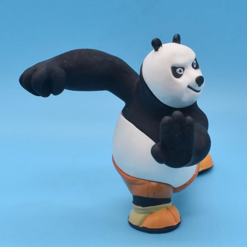 Factory direct Resin the Kung Fu panda's character image cartoon action figures 4