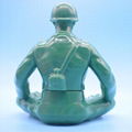 Factory direct  resin stately soldier