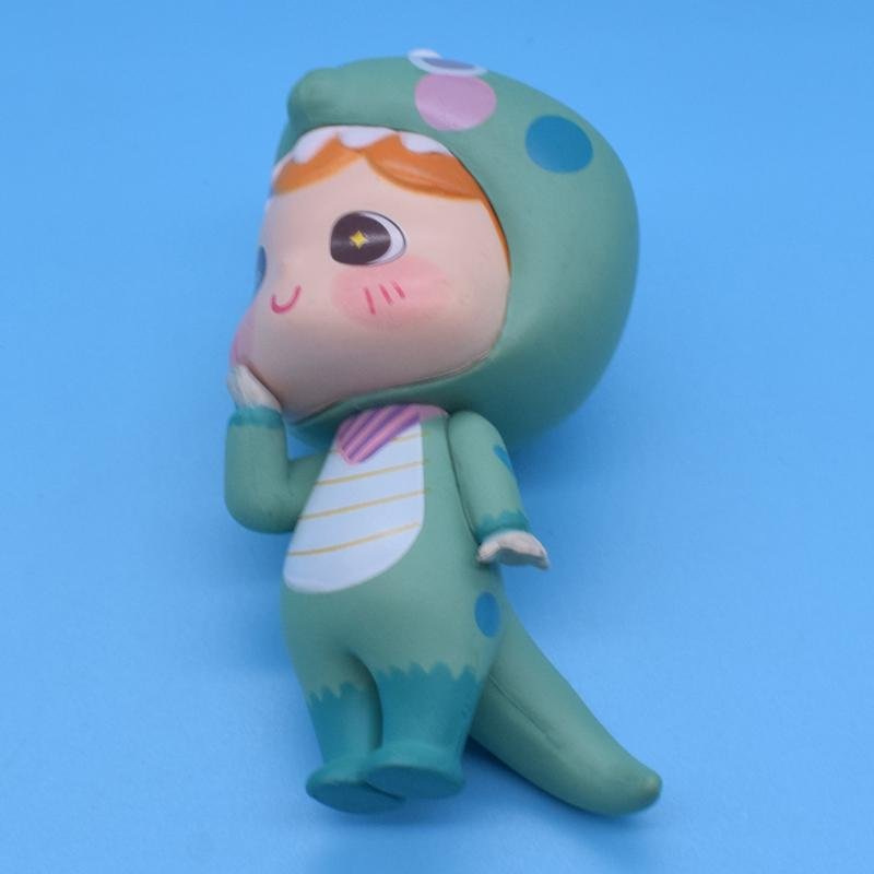 Factory direct lovely wear dinosaur costume boy's cartoon figure toy 3