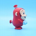 Factory direct cute resin action figure toy for monkey