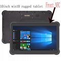 10 inch front NFC hot swap r   ed tablet  3