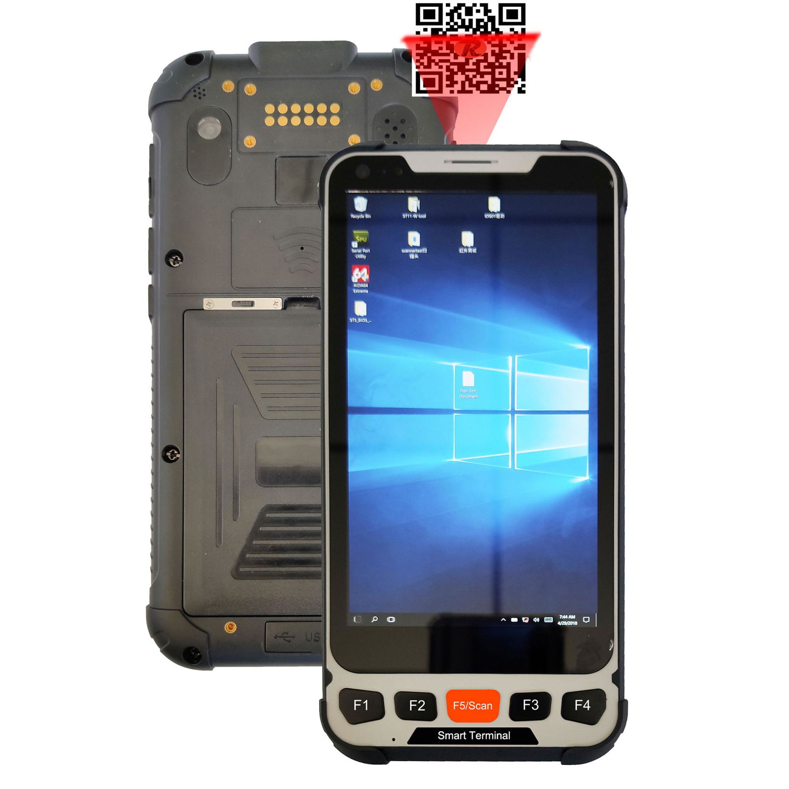 sincoole 5.5 inch 4GB+64GB win10 handheld terminal  5