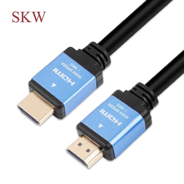 SKW 4K Ultra High Speed Metal Shell Premium High Speed HDMI Cable with ethernet 3