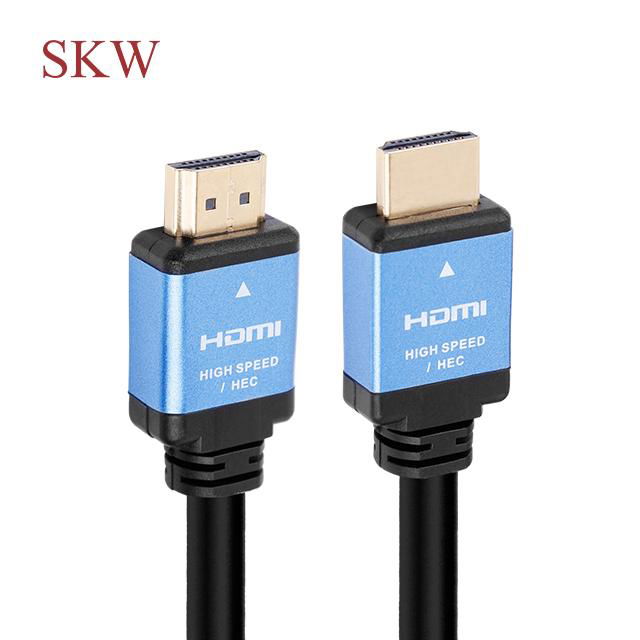 SKW 4K Ultra High Speed Metal Shell Premium High Speed HDMI Cable with ethernet 4