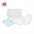 Cheshire hygienic sanitary napkin/diapers using hot melt glue 