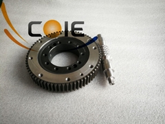 worm shaft slewing drive slewing gear