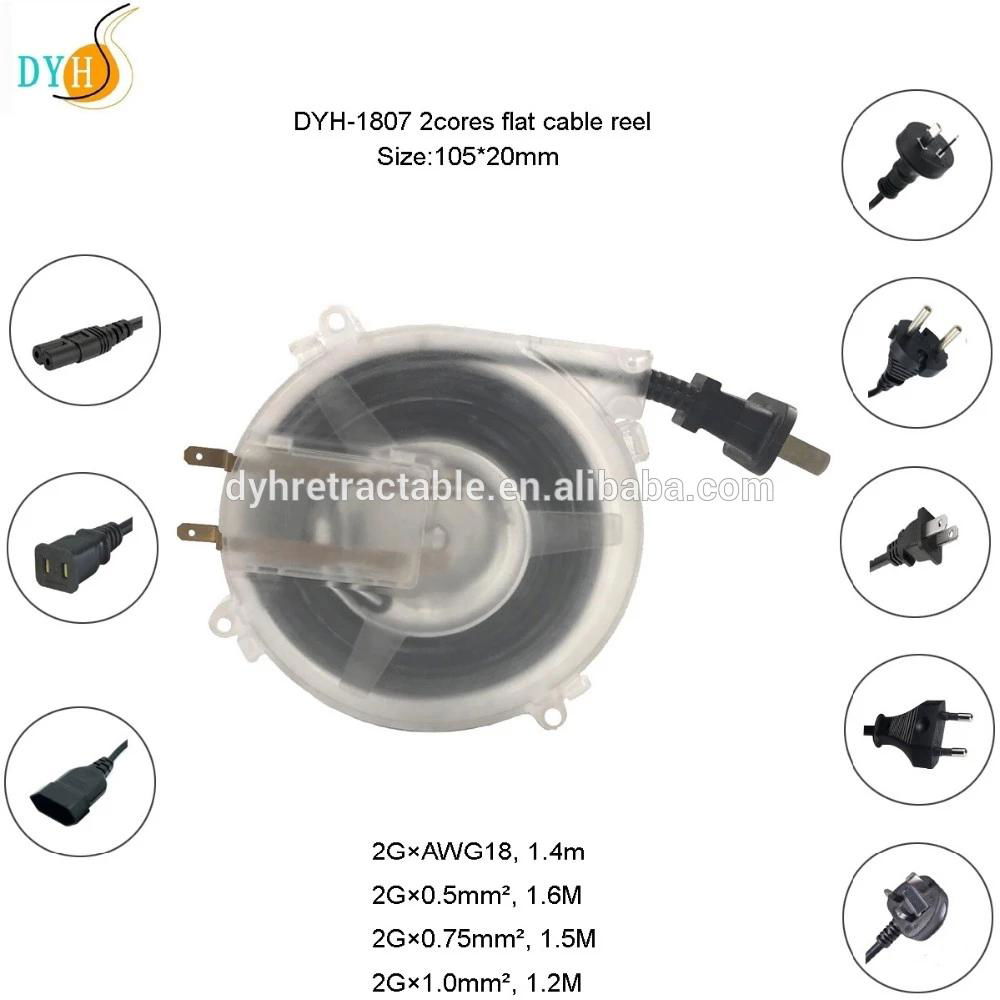 mini retractable cable reel for insert application of all small movable equipmen 4