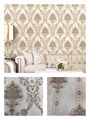 2020 pvc wallpaper wallcoving classic damask new design home decor