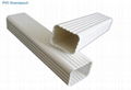 K-style 5.2inch and 7 inch professional era pvc rain gutter factory 