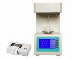 Digital surface tension meter for petroleum products analysis