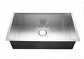Undermount Single Stainless Kitchen Sink With Ledge 1