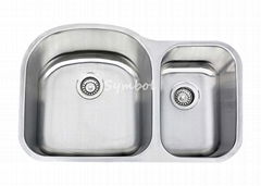 Malaysia cUPC Drawn Stainless Steel Kitchen Sink