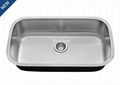 Large cUPC Single Bowl Stainless Steel Drawn Sink