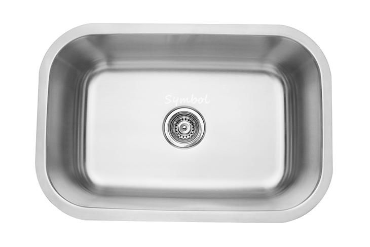 Deep Undermount Single Bowl Stainless Kitchen Sink