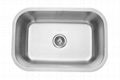 Deep Undermount Single Bowl Stainless Kitchen Sink