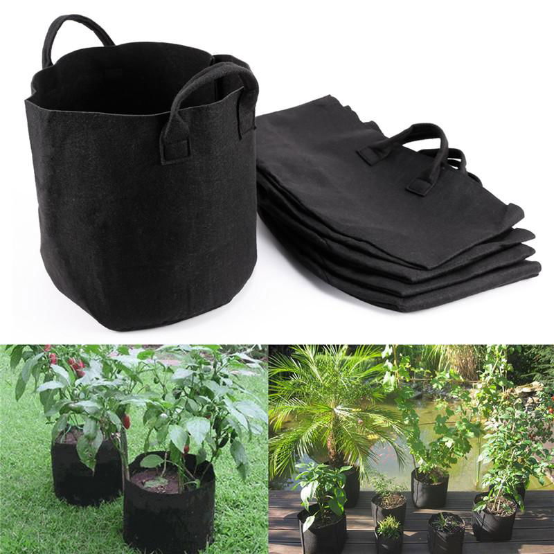 2019 new 3 Gallon Aeration Fabric Plant Grow Pot Garden Potato Felt Grow Bags fo