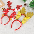 Lovely Reindeer Antler Hair Hoop Christmas Hair Head  2