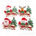 festive christmas themed funglasses santa and friends  3